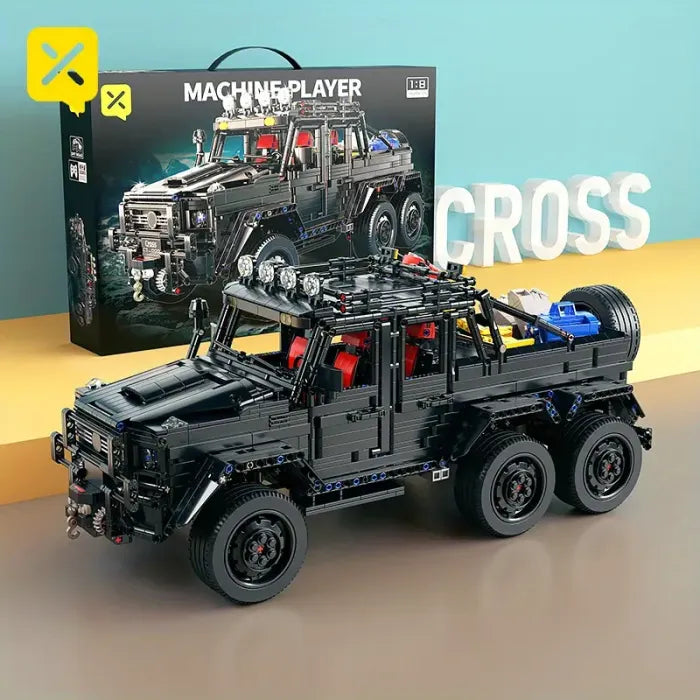 3000pcs cool building blocks off-road vehicle