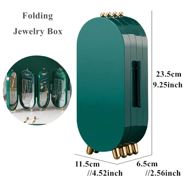 LUXURY FOLDING JEWELRY BOX