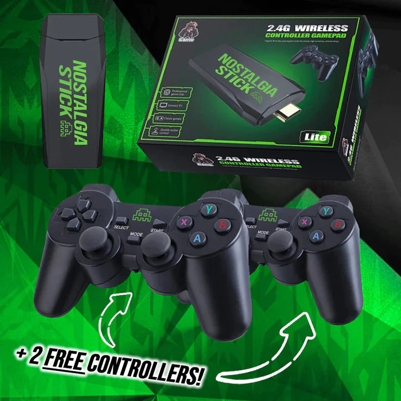 GAME STICK 4K (64 GB) - 10,000 RETRO GAMES