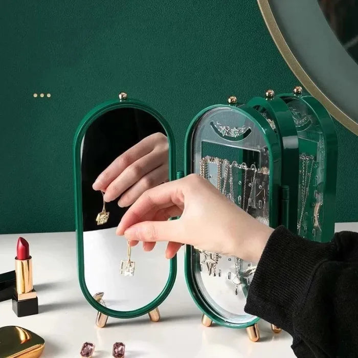 LUXURY FOLDING JEWELRY BOX