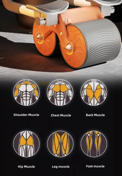 Auto Rebound Abs Wheel