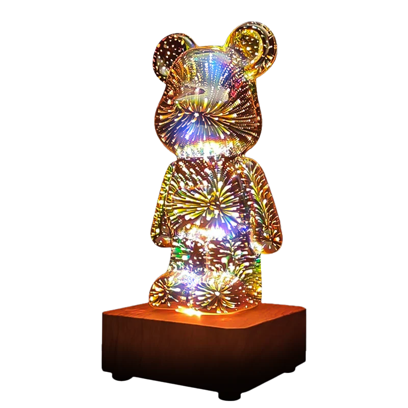 LED Firework Bear
