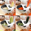 Seaqers™ MULTIFUNCTIONAL VEGETABLE CUTTER WITH DRAIN BASKET