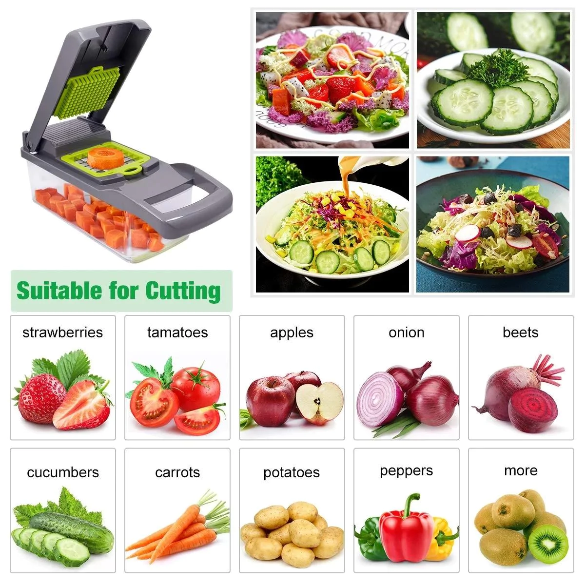 Multifunctional Fruits & Vegetables Cutter