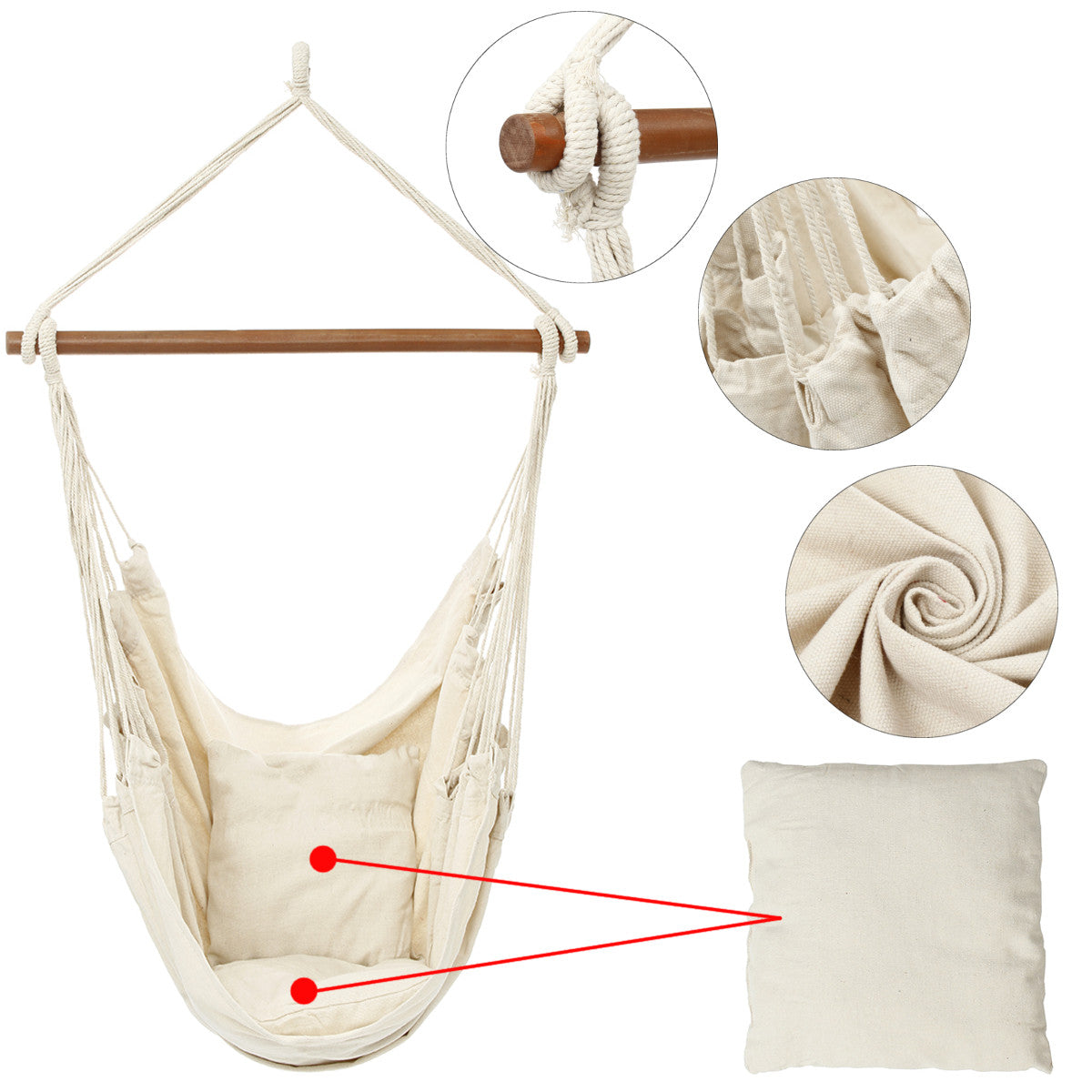 Nordic Style White Hammock