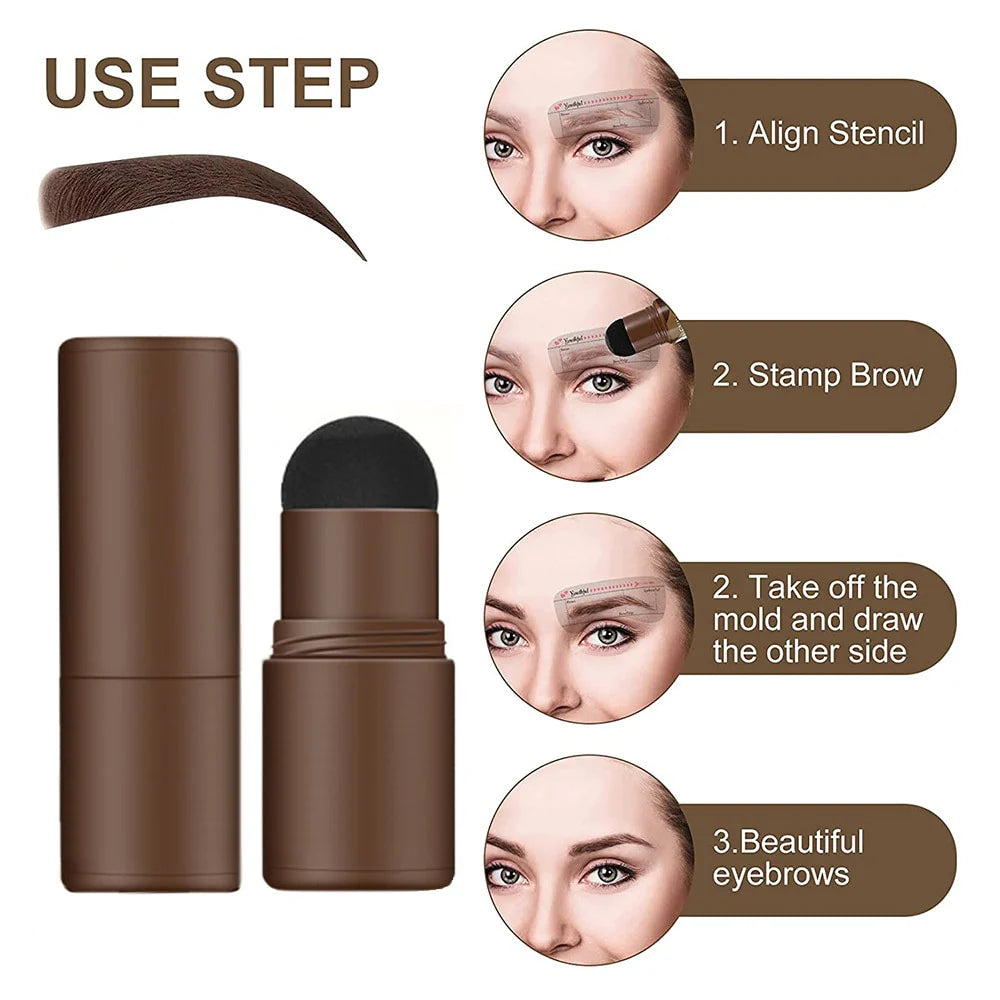 Professional Eyebrow Stamp Kit مجموعة رسم الحاجب