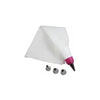 Silicon Decorating Icing Bag With 3-Piece Nozzles Set