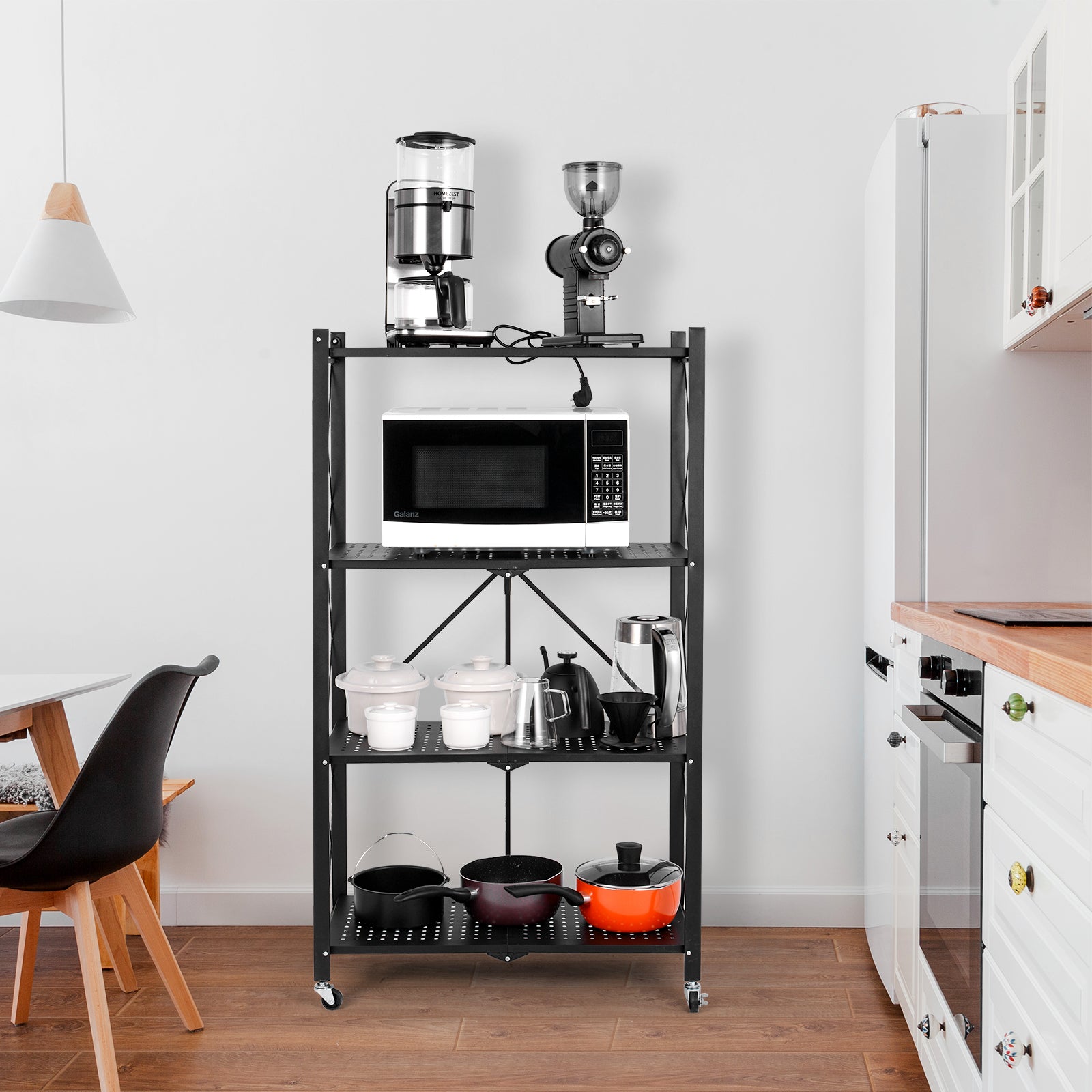 Kitchen/Living Room Rack رفوف التخزين