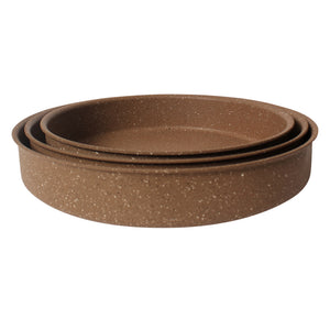 Lava Stone Granite 3PCS Round Pans