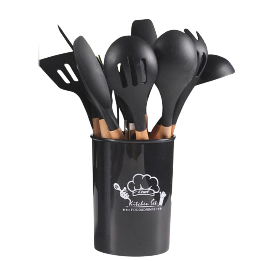 12pcs Silicone Cooking Utensil