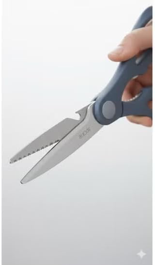 Multi-Purpose Kitchen Scissors 4-in-1 with Magnetic Protective Cover