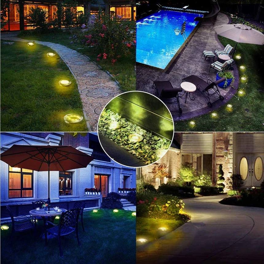 Solar Floor Led Light