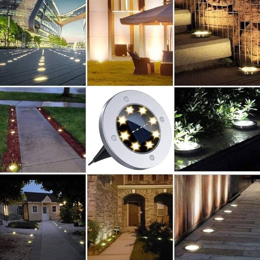 Solar Floor Led Light