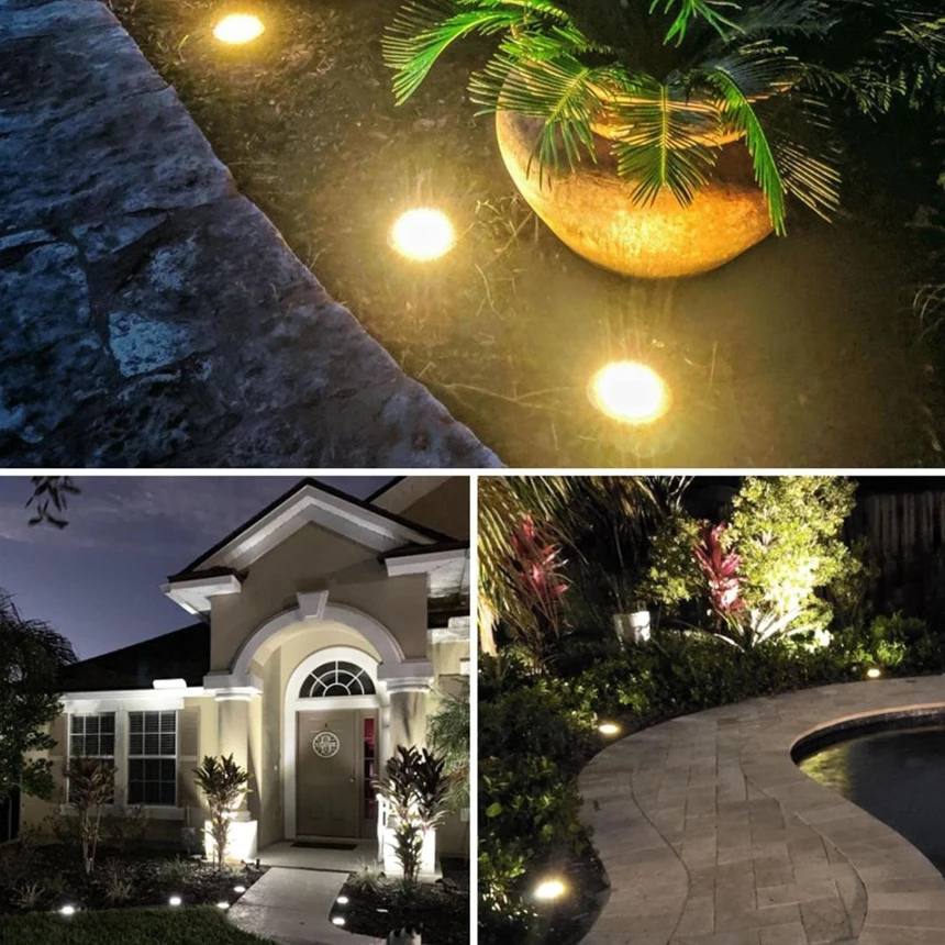 Solar Floor Led Light