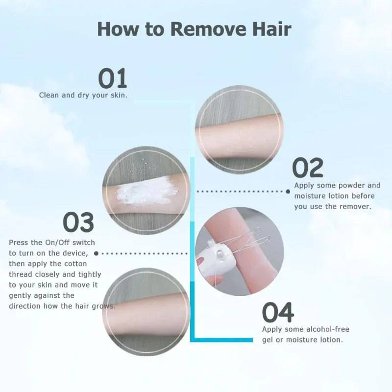 Retractor Hair Removal