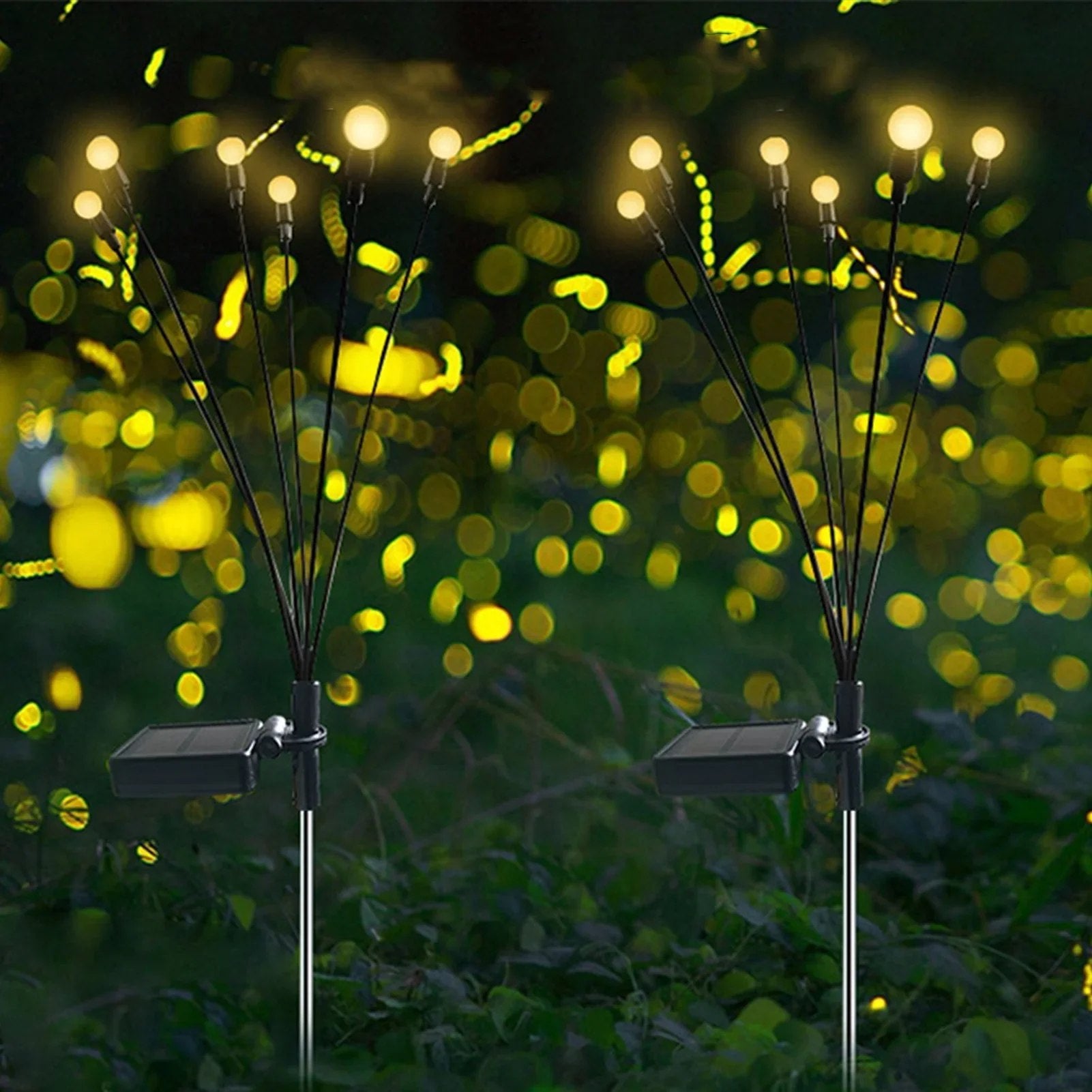 Solar Powered Firefly Lights