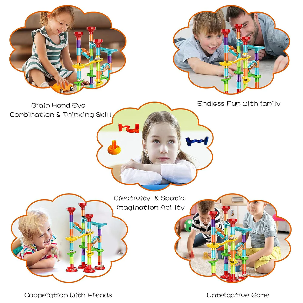 Marble Run Construction Set