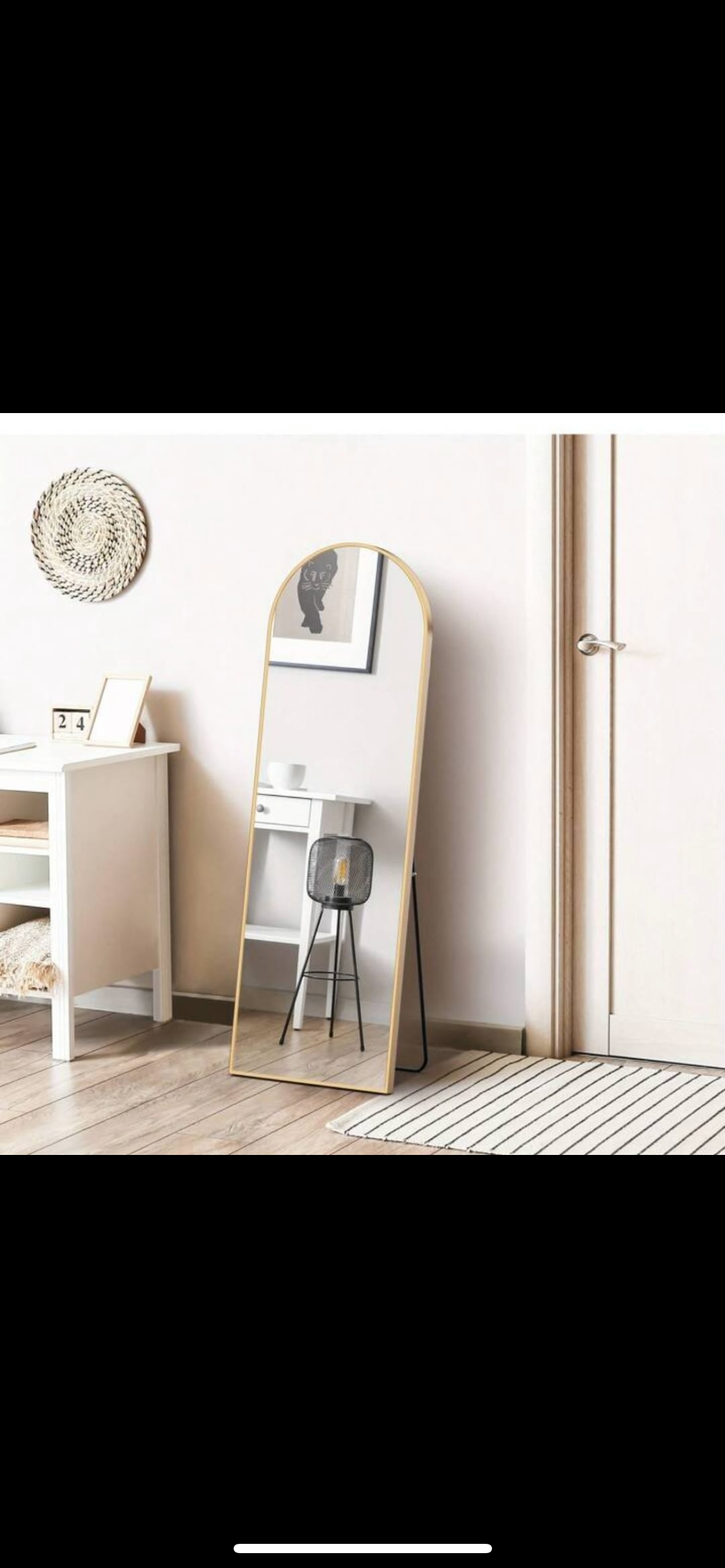 Floor Mirror with Stand