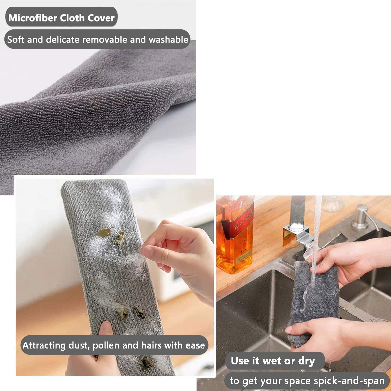 Under Appliance Microfiber Duster