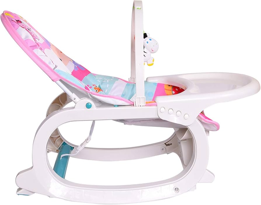 Portable Baby Rocker with Feeding Tray