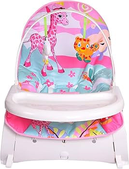 Portable Baby Rocker with Feeding Tray