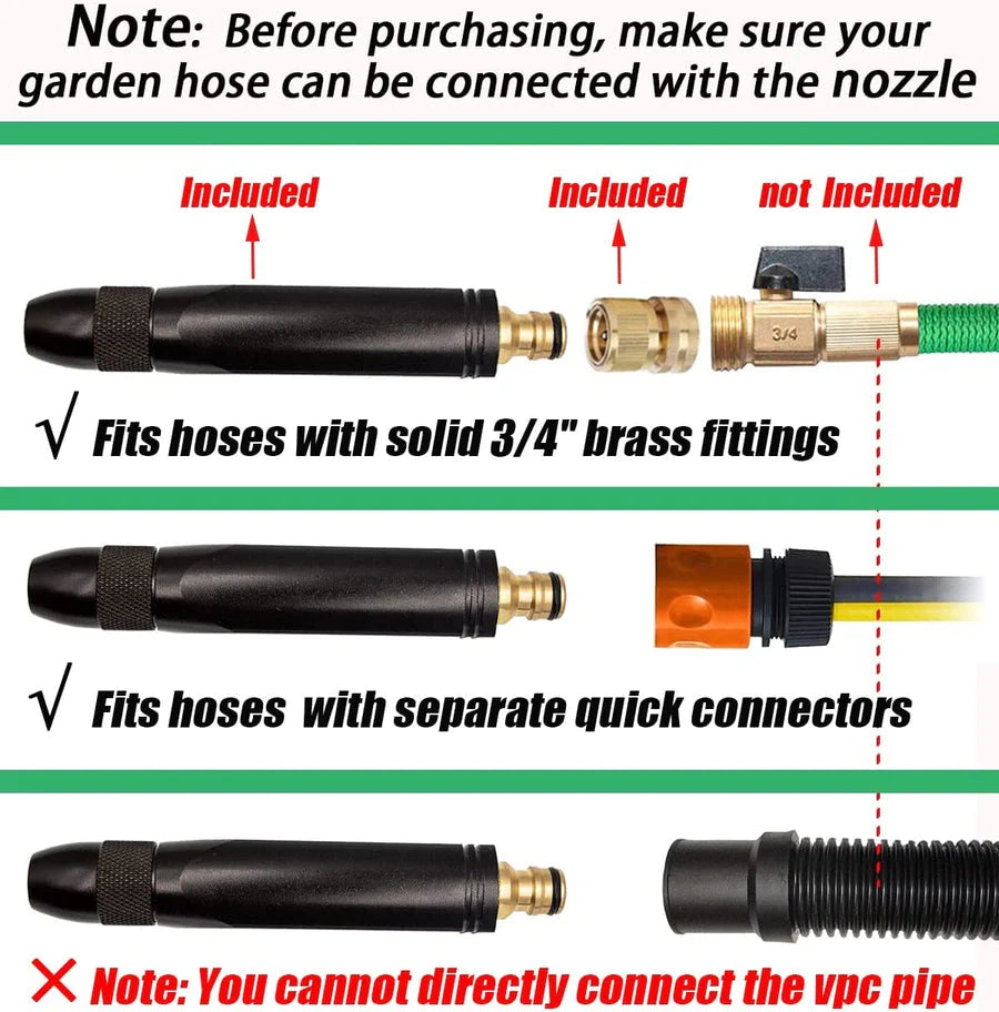 HIGH PRESSURE WATER NOZZLE