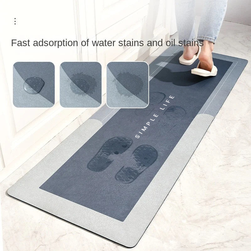 KITCHEN ABSORBENT FLOOR MAT