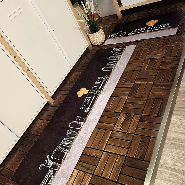 Kitchen Mats Cushioned Anti Fatigue 2 Piece Set