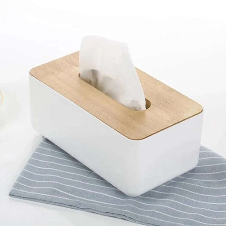 Wooden Tissue Box