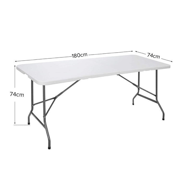 Foldable Portable Easy-to Setup Multiple Use Centerfold table