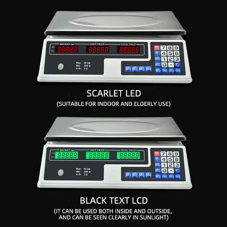 Electronic Food Weighing Pricing Scale