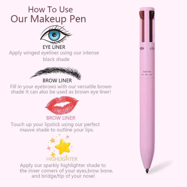 Buy 1 get 1 for free 4-IN-1 MAKEUP PEN