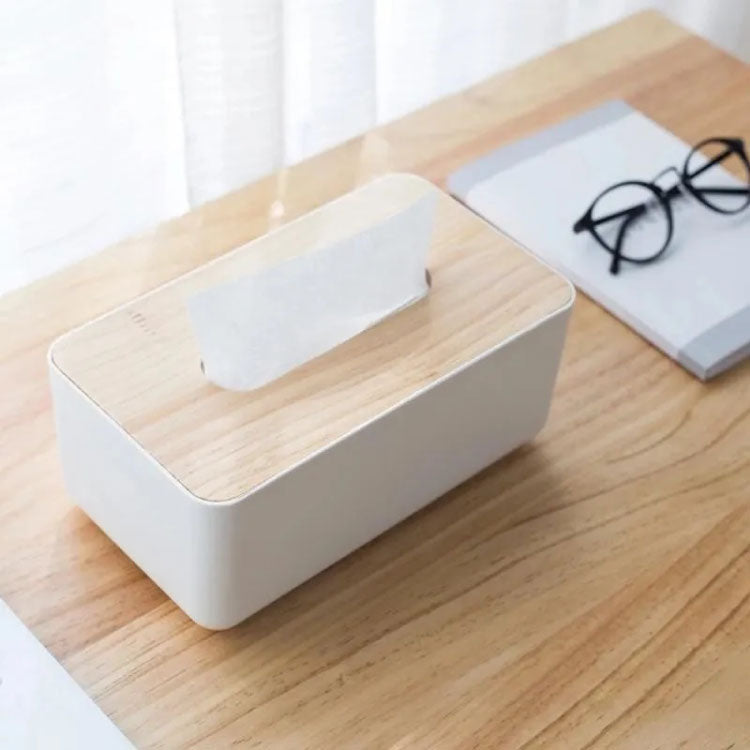 Wooden Tissue Box