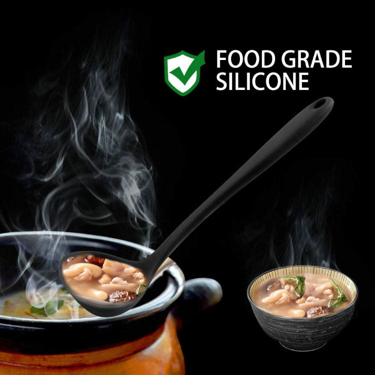 Silicone Soup Ladle Spoon