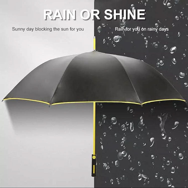 Waterproof Umbrella with Ergonomic Non-Slip Handle