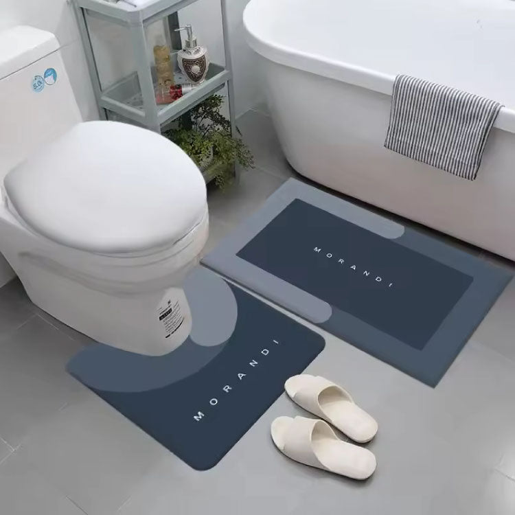 3 Pieces Bathroom Carpet Set