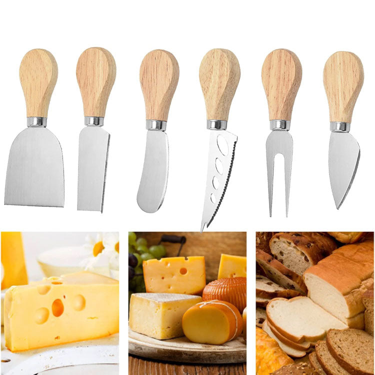 6-Piece Cheese Knife Set