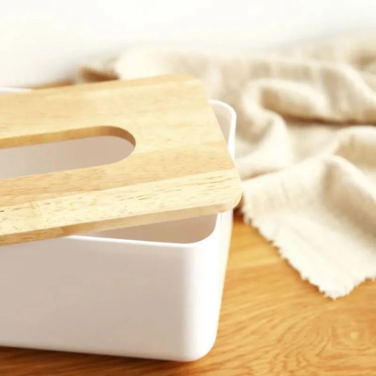 Wooden Tissue Box