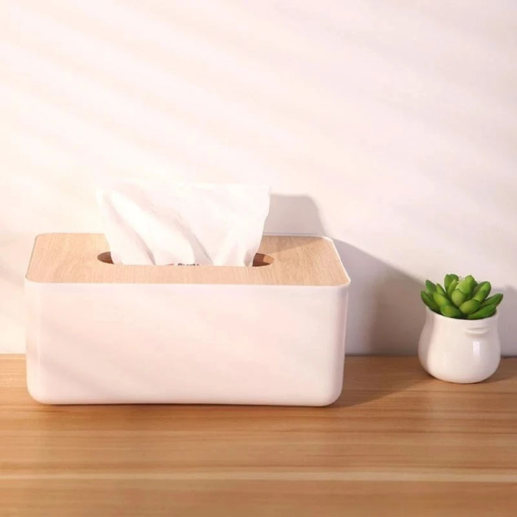 Wooden Tissue Box