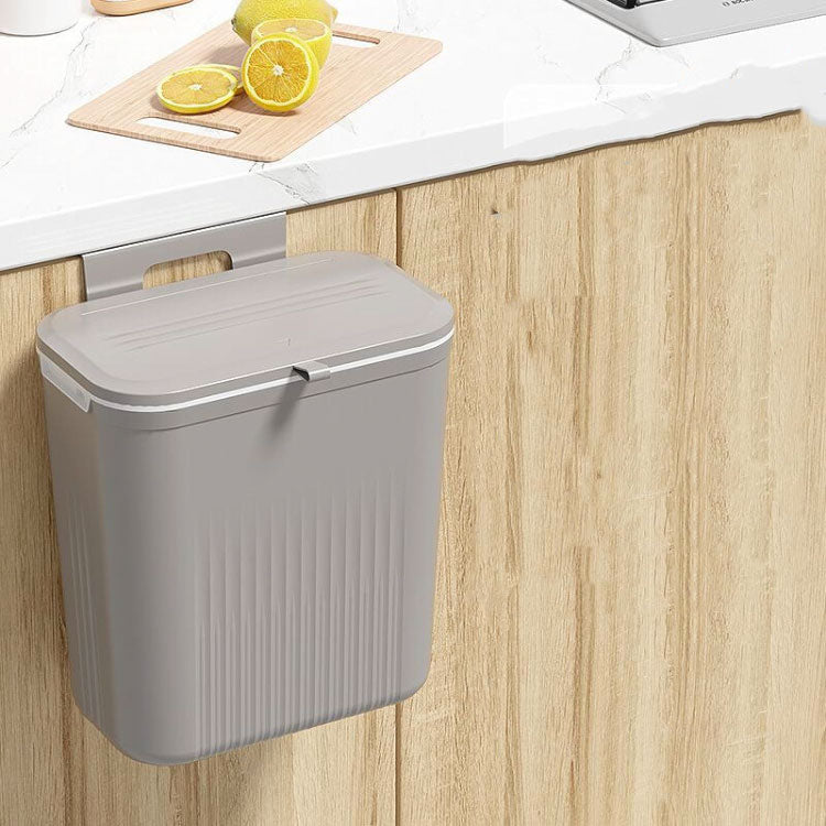 Hanging Trash Can With Lid