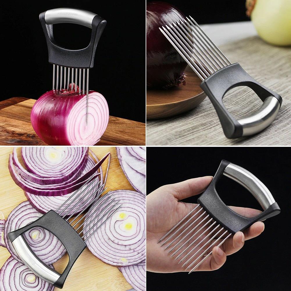 Chopping Handle Stainless Steel Needle Onion Plug Fixer