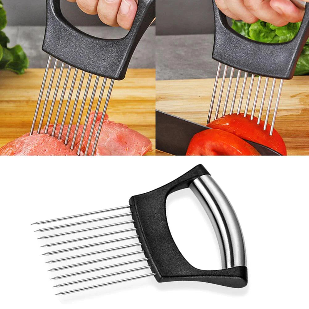 Chopping Handle Stainless Steel Needle Onion Plug Fixer