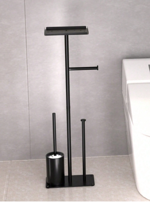 floor-standing multifunctional bathroom organizer