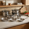 8pcs cookware set stainless