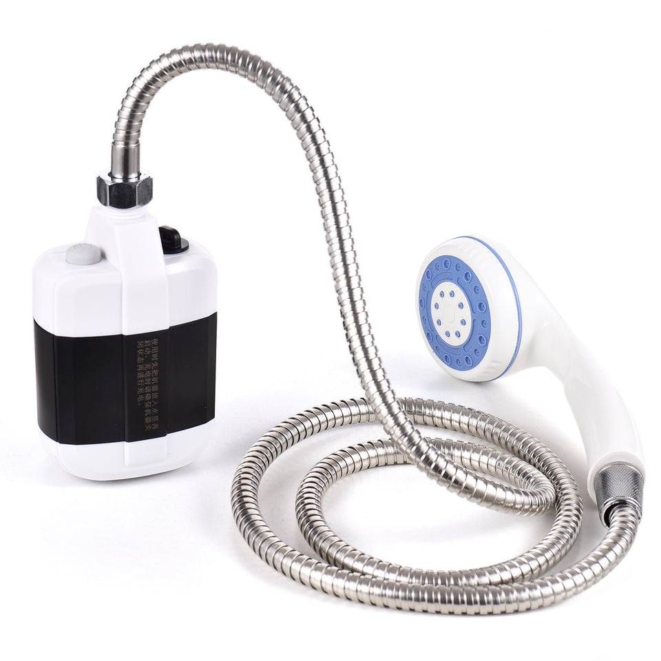 Portable outdoor shower kit