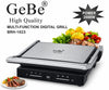 Electric contact grill and panini press