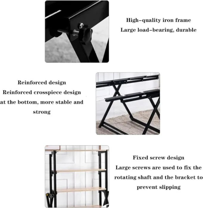 Folding Rack Dining Table