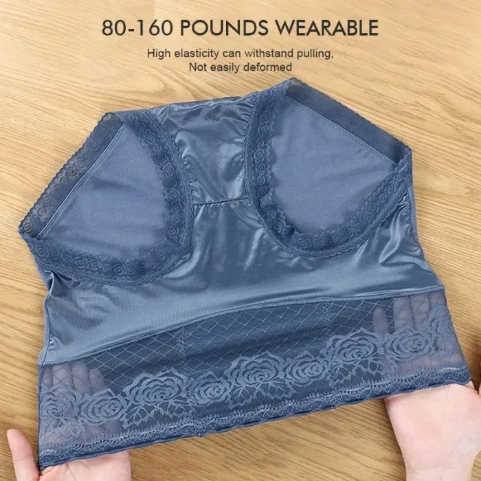 سراويل داخلية دانتيل عالية الخصر مضادة للتسرب الجانبي