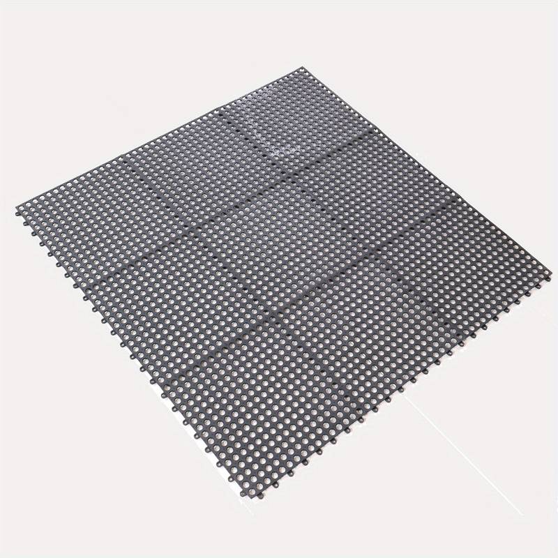 Rubber Bathroom Floor Mat With Drain Holes