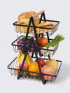 2/3 tier Fruit bowl storage basket